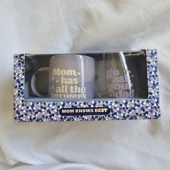 Sunday Morning Other - Wine Glass & Coffee Mug Gift Set with Pen & Socks
